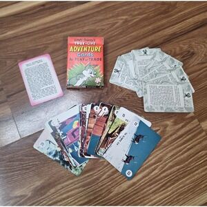 Vintage Walt Disney True-Life‎ Adventure Cards Game Russell Rocket Trip Moon